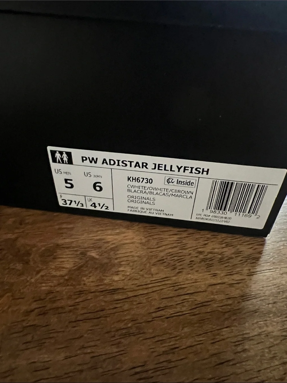 adidas PW Adistar Jellyfis Kids Cream White Sneakers
